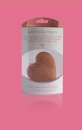 Burete inima Konjac French Pink Clay (roz) - ten obosit, devitalizat