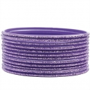 Bratara rigida cu sclipici PURPLE