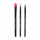 Set 3 pensule pentru ochi din silicon